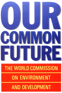 Our Common Future Report - Cover